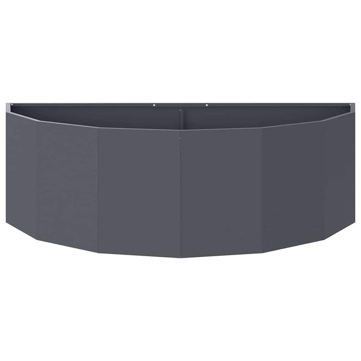 Plantekasse Antracit 120 x 60 x 35 cm Stål