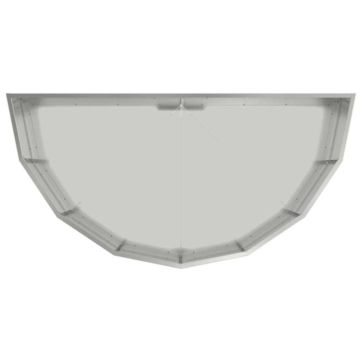 Plantekasse Sølv 120 x 60 x 35 cm Galvaniseret stål