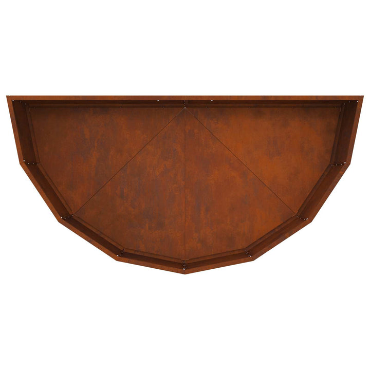 Plantekasse Rusten 120 x 60 x 35 cm Cortenstål