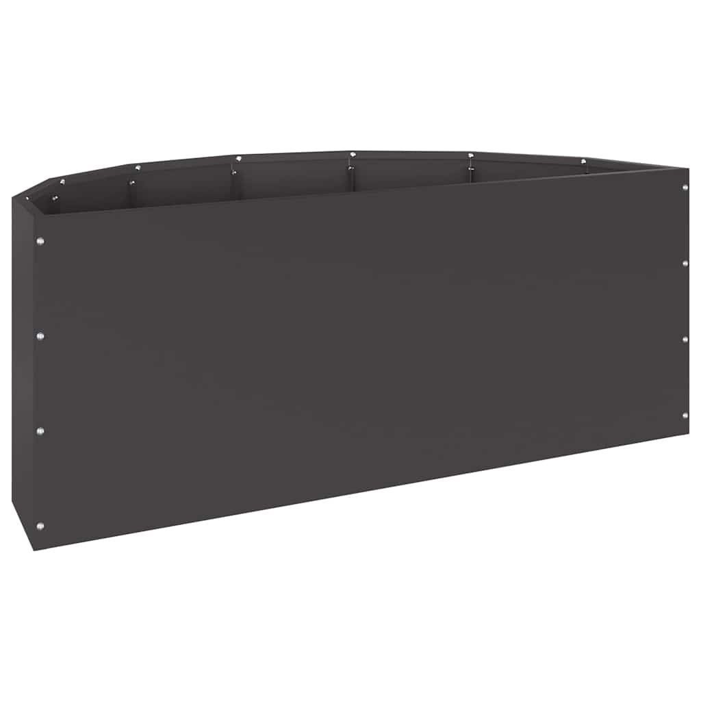 Plantekasse Sort 90 x 45 x 35 cm Stål