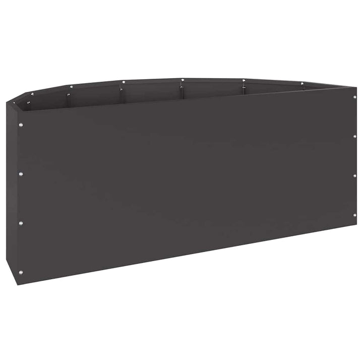 Plantekasse Sort 90 x 45 x 35 cm Stål