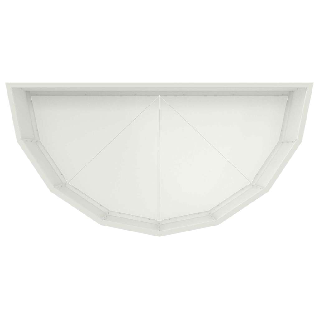Plantekasse Hvid 90 x 45 x 35 cm Stål