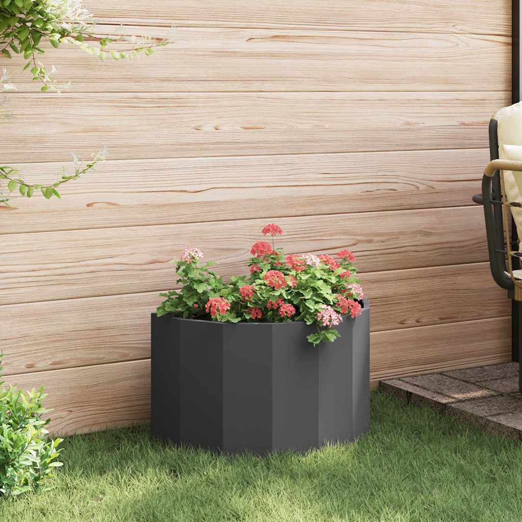 Plantekasse Sort 60 x 30 x 35 cm Stål