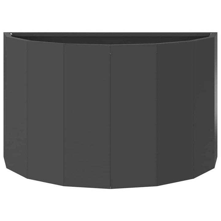 Plantekasse Sort 60 x 30 x 35 cm Stål