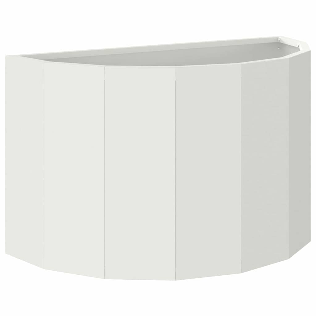Plantekasse Hvid 60 x 30 x 35 cm Stål