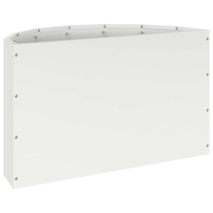 Plantekasse Hvid 60 x 30 x 35 cm Stål