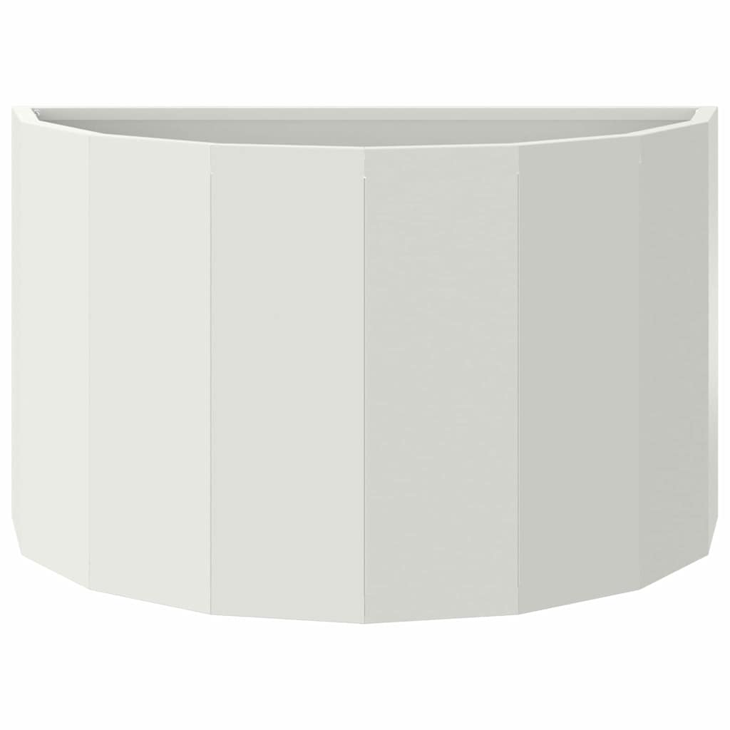Plantekasse Hvid 60 x 30 x 35 cm Stål