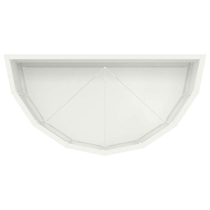Plantekasse Hvid 60 x 30 x 35 cm Stål