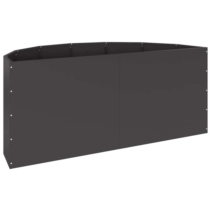 Plantekasse Sort 120 x 60 x 50 cm Stål