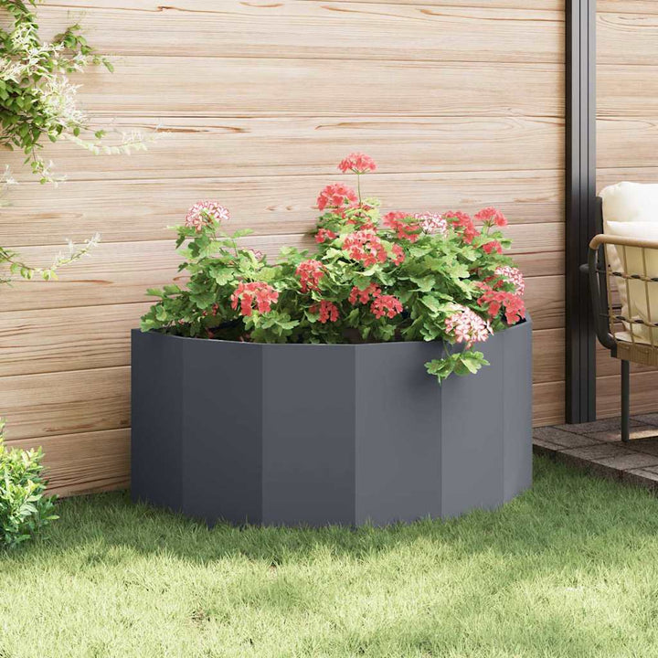 Plantekasse Antracit 120 x 60 x 50 cm Stål