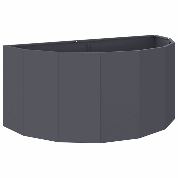 Plantekasse Antracit 120 x 60 x 50 cm Stål