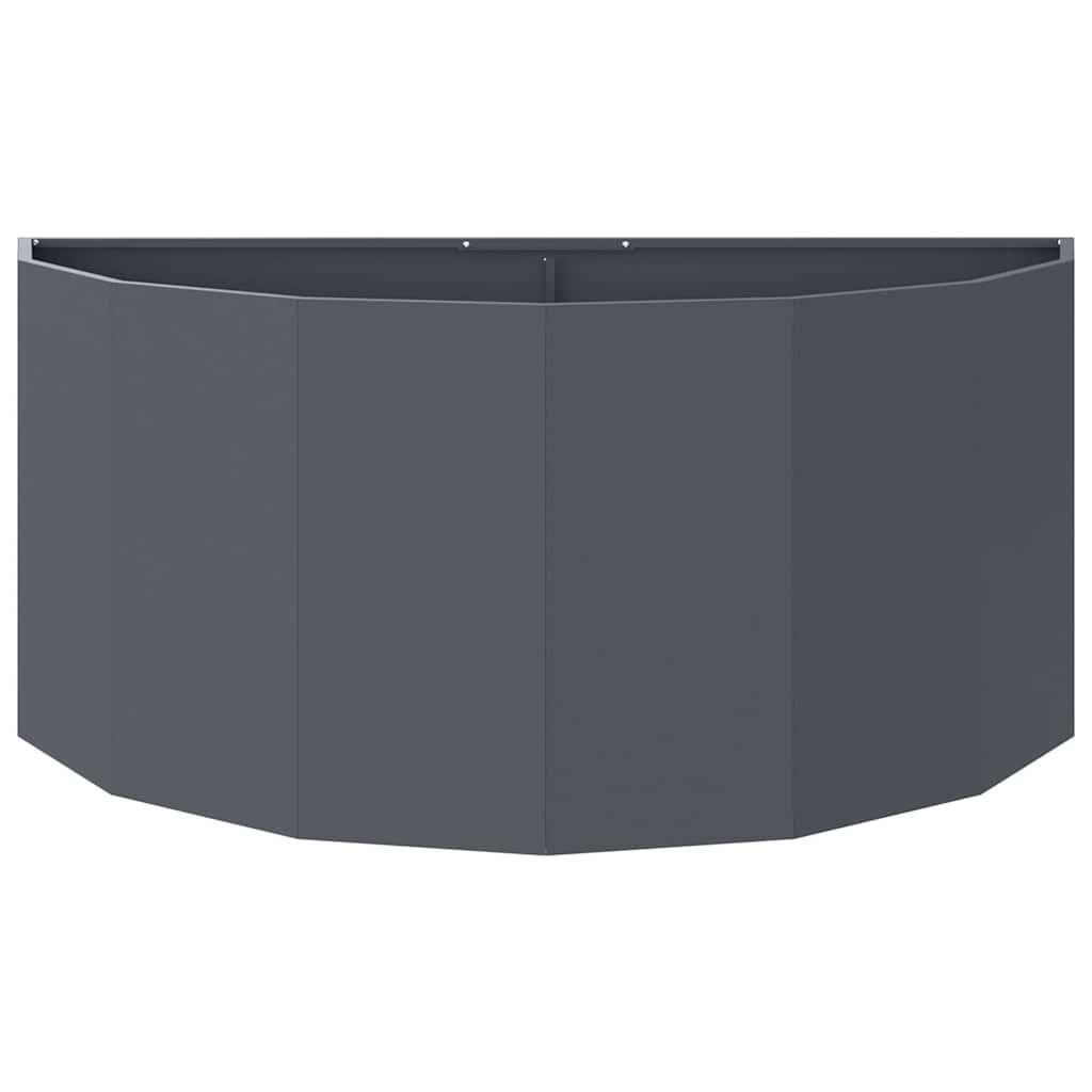 Plantekasse Antracit 120 x 60 x 50 cm Stål