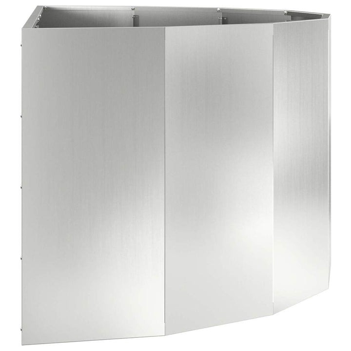 Plantekasse Sølv 120 x 60 x 50 cm Galvaniseret stål