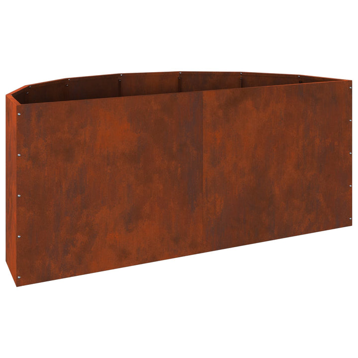 Plantekasse Rusten 120 x 60 x 50 cm Cortenstål