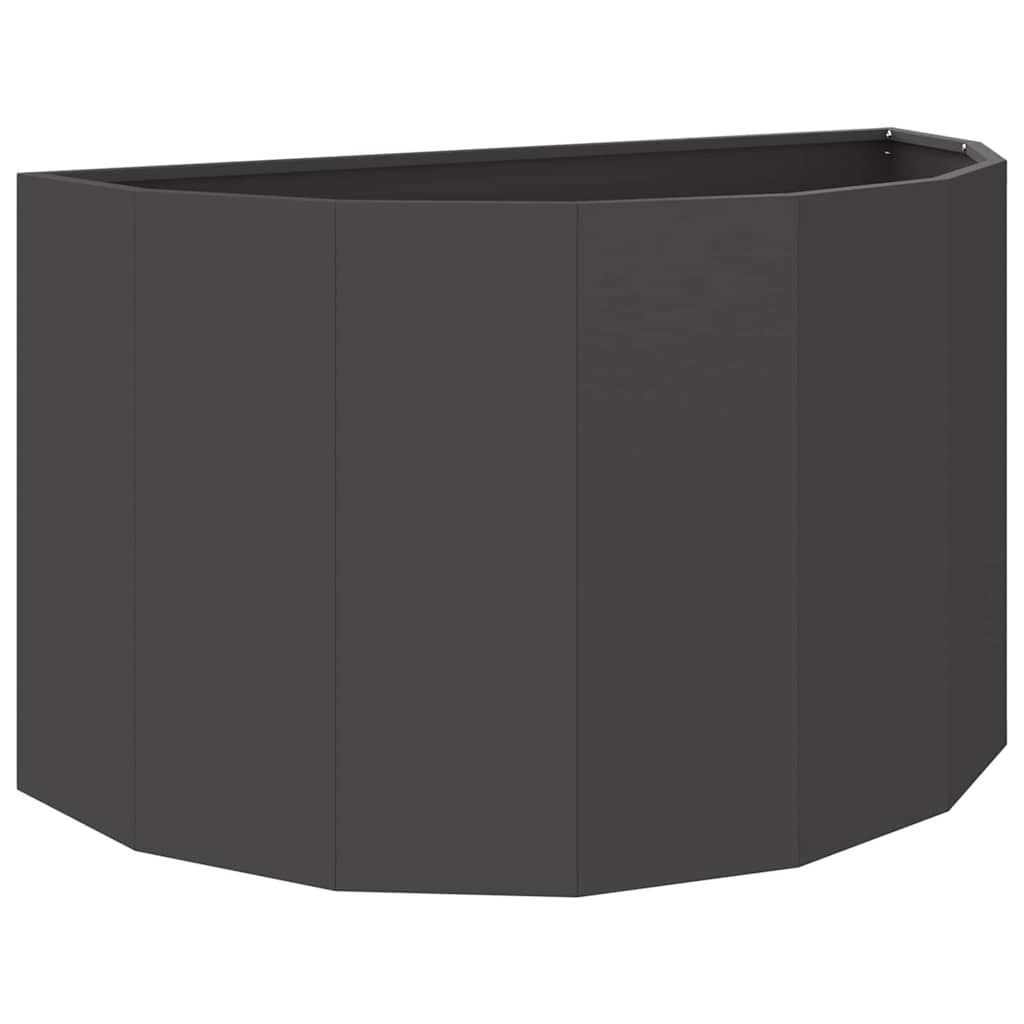 Plantekasse Sort 90 x 45 x 50 cm Stål