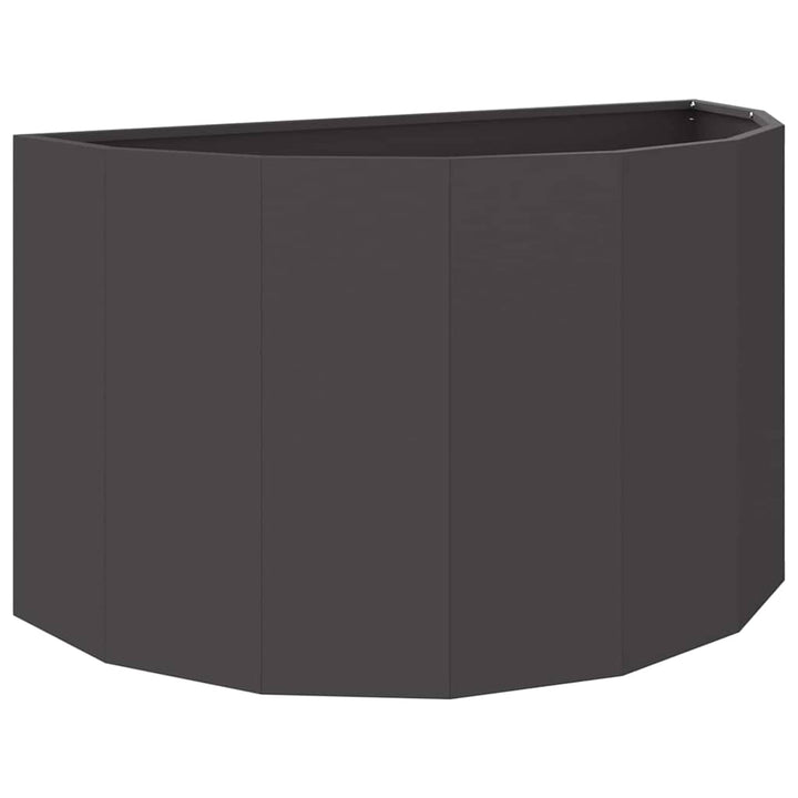 Plantekasse Sort 90 x 45 x 50 cm Stål