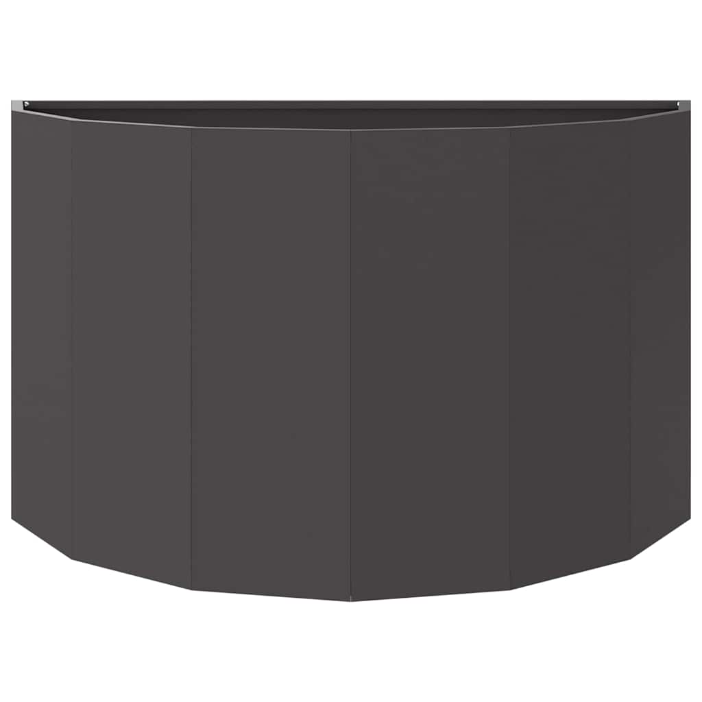 Plantekasse Sort 90 x 45 x 50 cm Stål