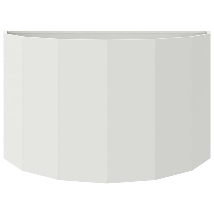 Plantekasse Hvid 90 x 45 x 50 cm Stål