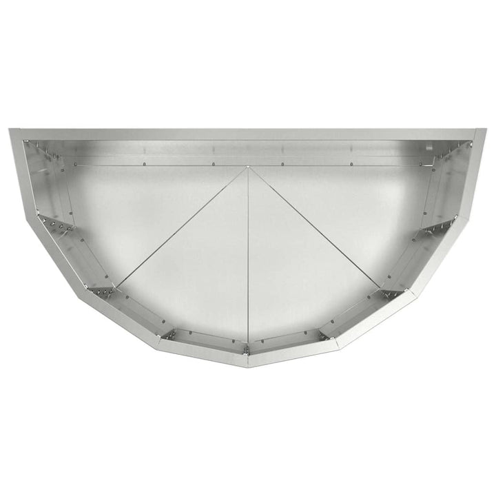 Plantekasse Sølv 60 x 30 x 50 cm Galvaniseret stål