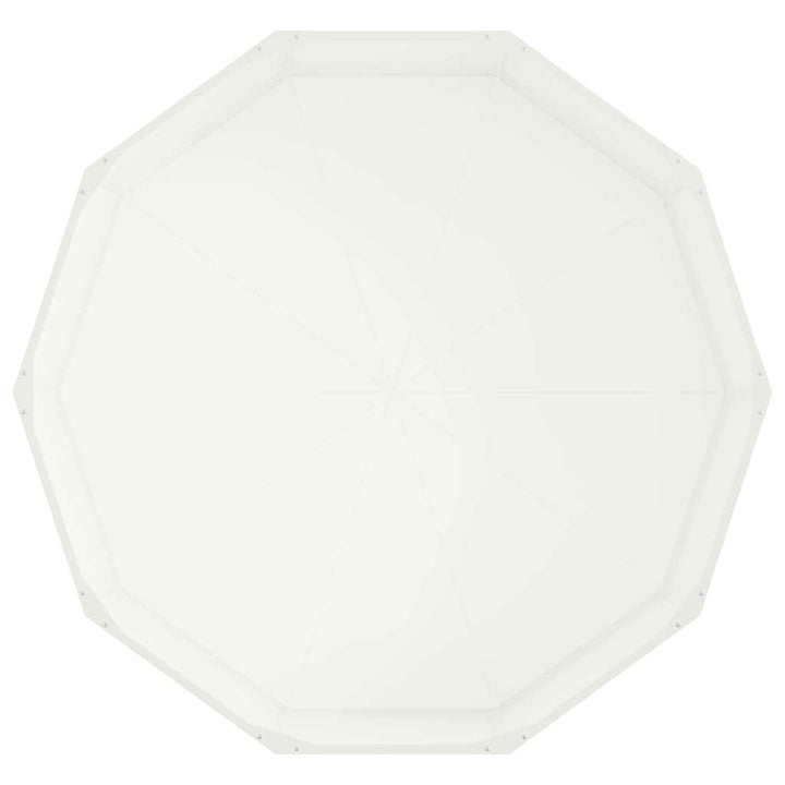 Plantekasse Hvid 120 x 120 x 35 cm Stål