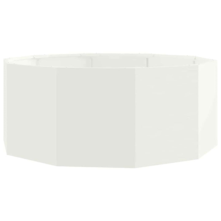 Plantekasse Hvid 90 x 90 x 35 cm Stål