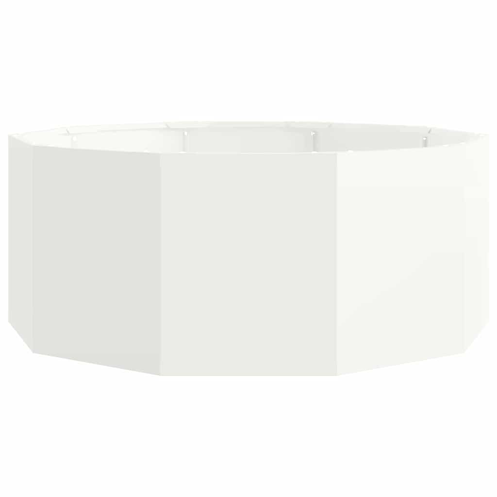 Plantekasse Hvid 90 x 90 x 35 cm Stål