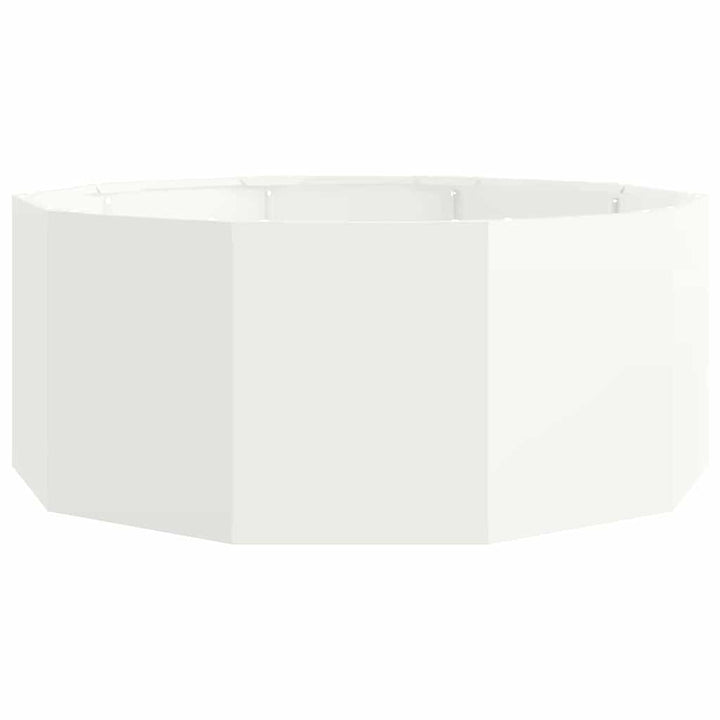 Plantekasse Hvid 90 x 90 x 35 cm Stål