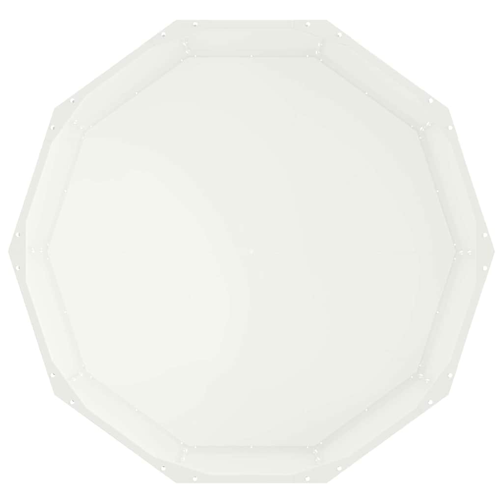 Plantekasse Hvid 90 x 90 x 35 cm Stål