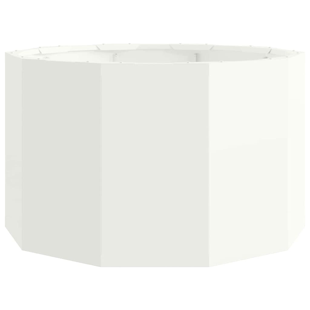 Plantekasse Hvid 60 x 60 x 35 cm Stål