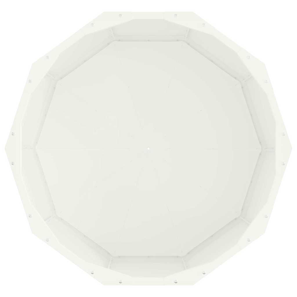 Plantekasse Hvid 60 x 60 x 35 cm Stål