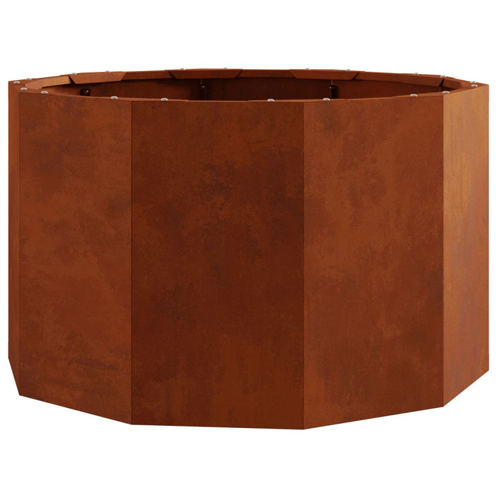Plantekasse Rusten 60 x 60 x 35 cm Cortenstål
