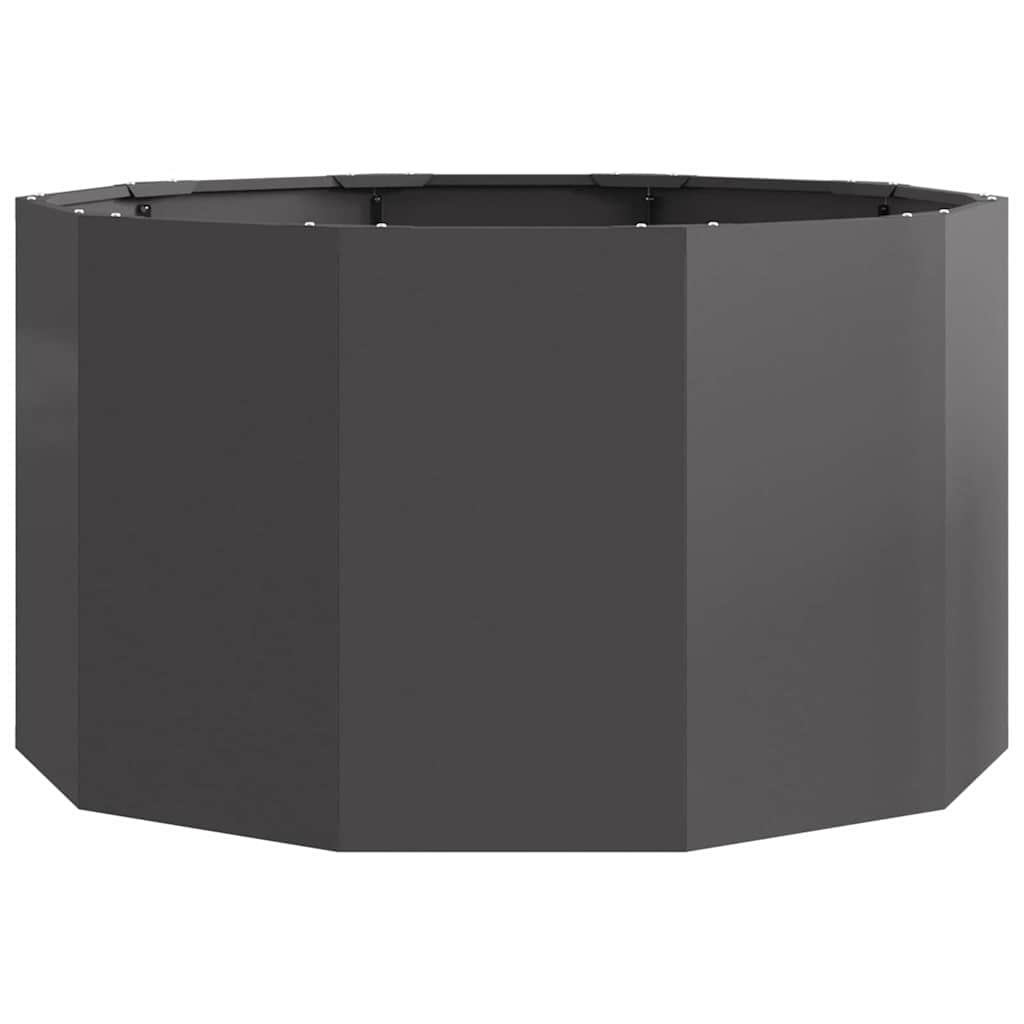 Plantekasse Sort 90 x 90 x 50 cm Stål