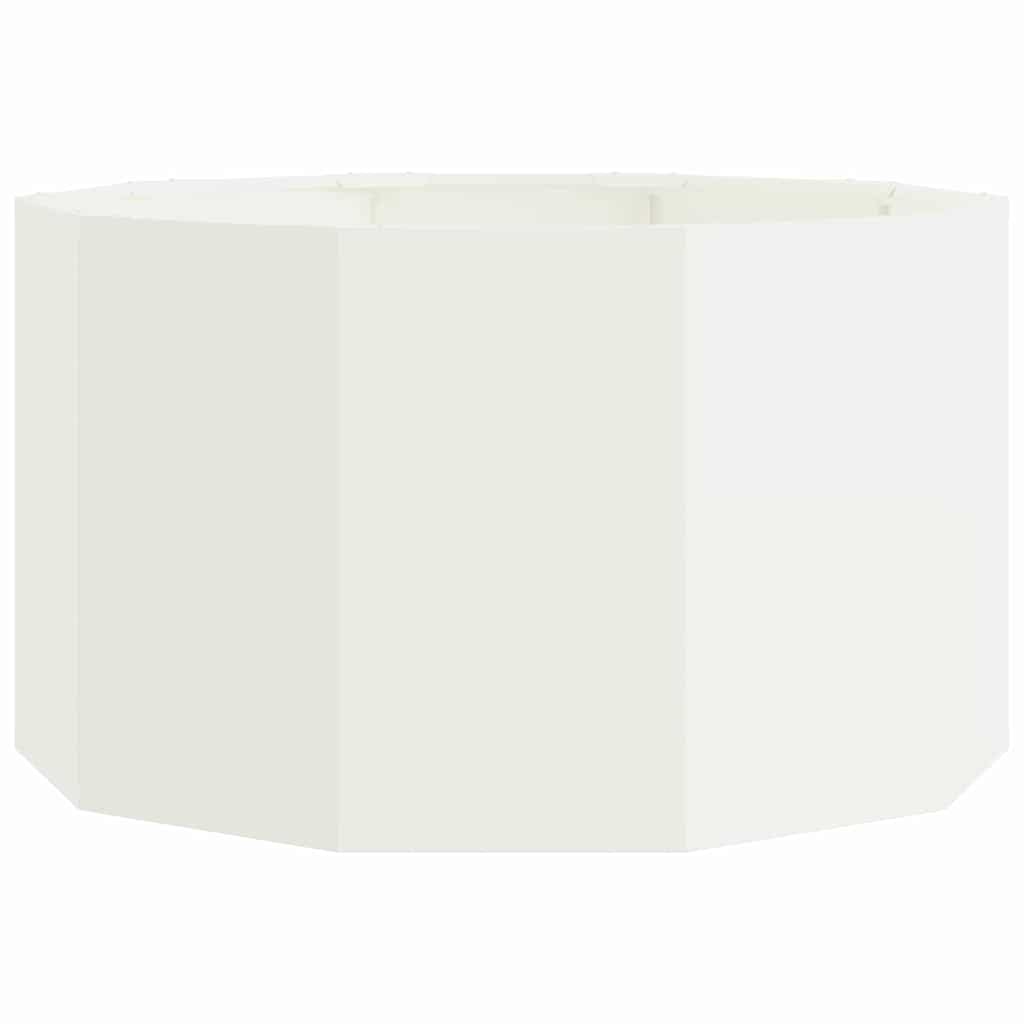 Plantekasse Hvid 90 x 90 x 50 cm Stål