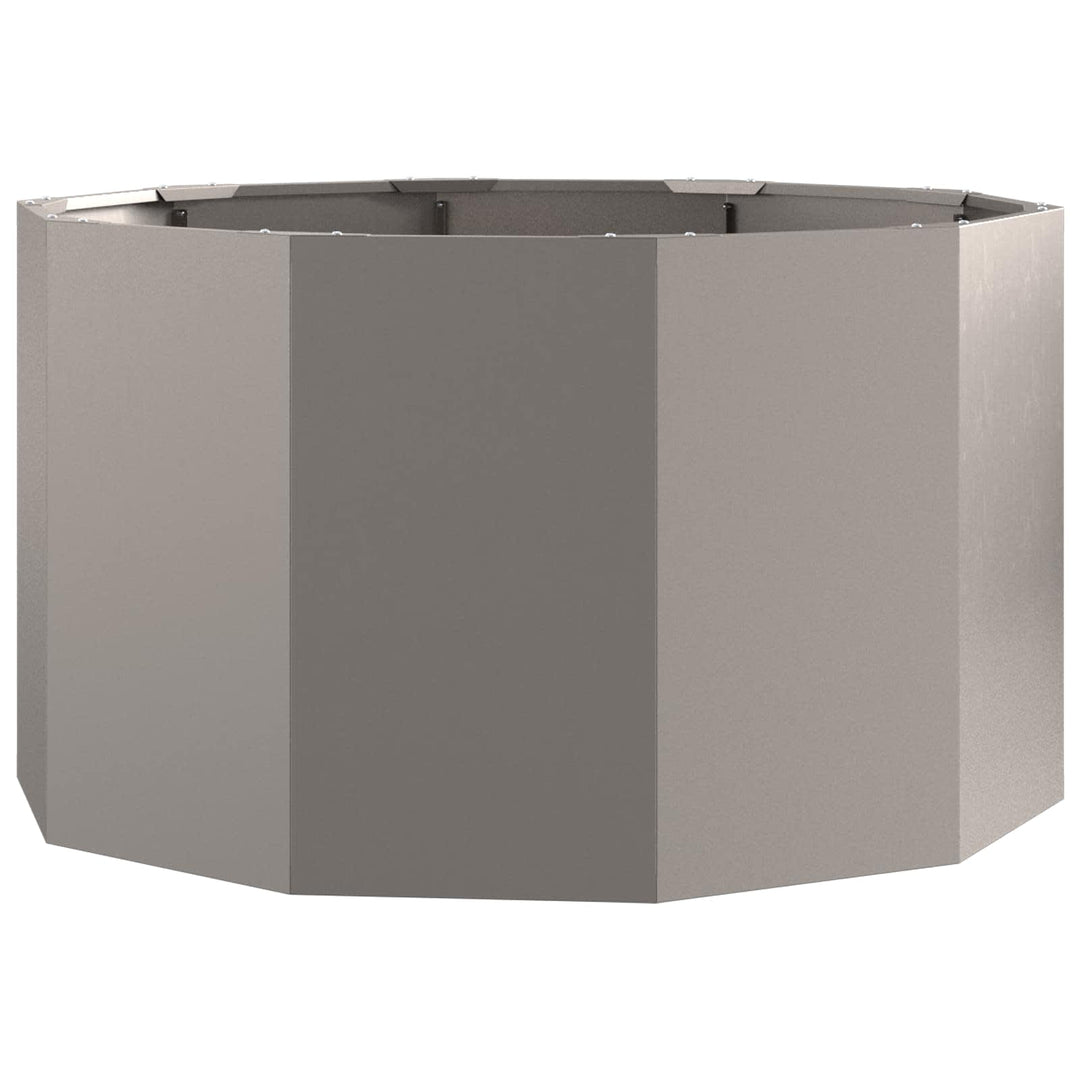Plantekasse Rusten 90 x 90 x 50 cm Cortenstål