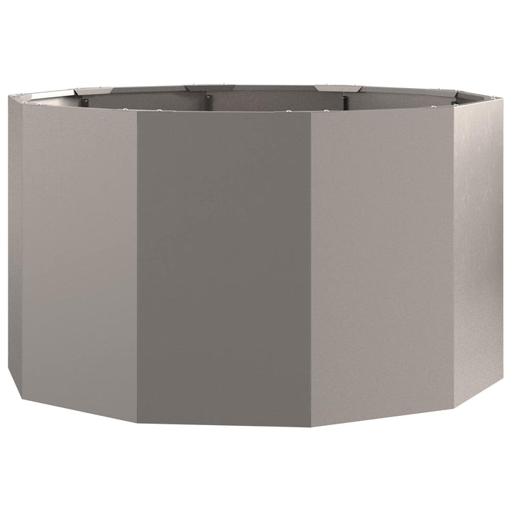 Plantekasse Rusten 90 x 90 x 50 cm Cortenstål