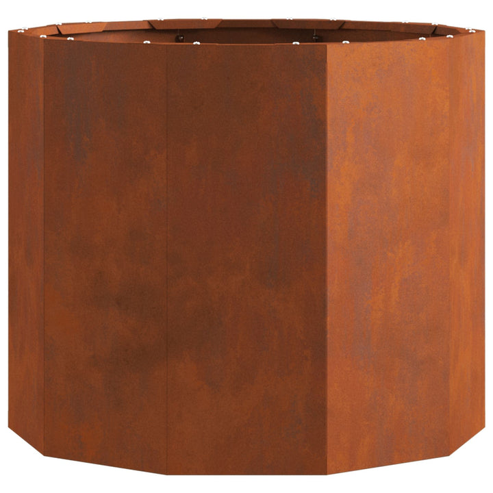 Plantekasse Rusten 60 x 60 x 50 cm Cortenstål