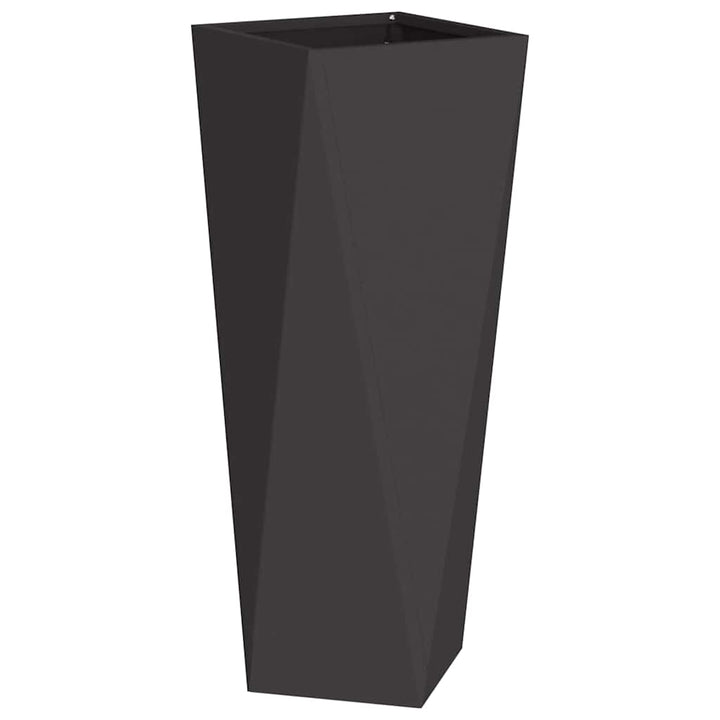 Plantekasse Sort 30 x 30 x 75 cm Stål