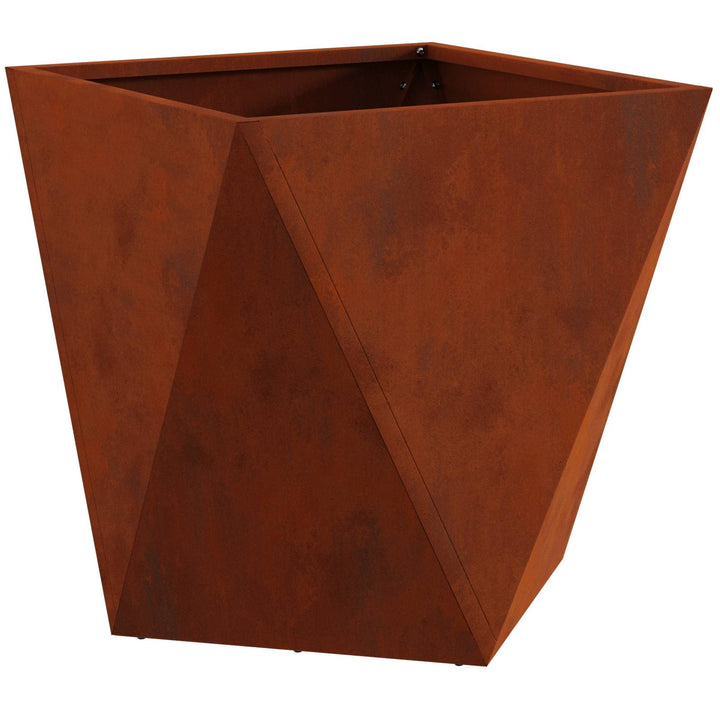Plantekasse Rusten 50 x 50 x 50 cm Cortenstål