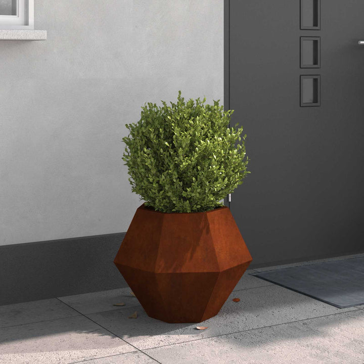Plantekasse Rusten 50 x 50 x 40 cm Cortenstål
