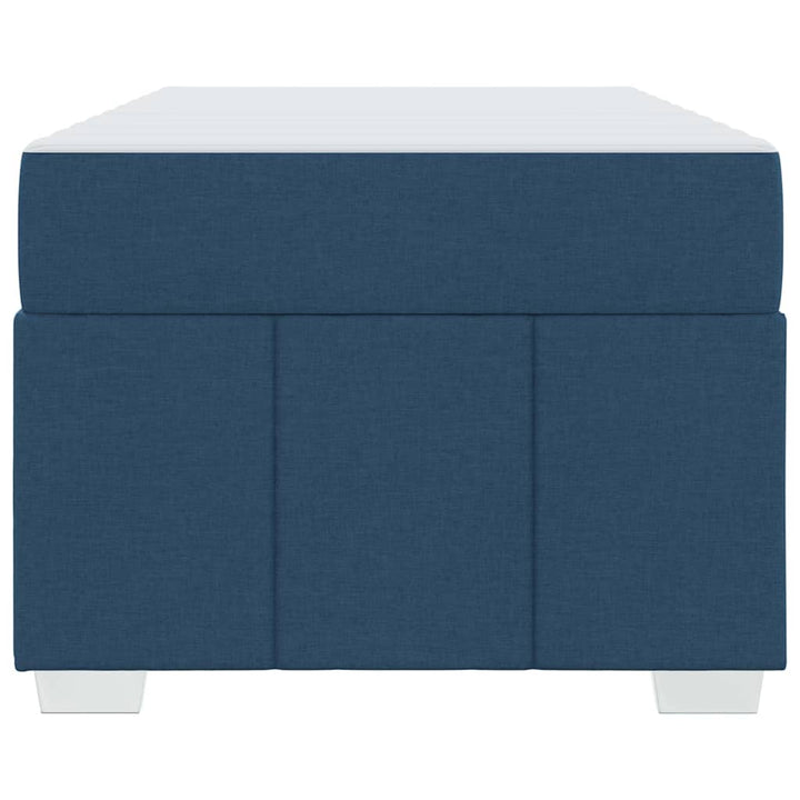 Sengestel med madras Blå 100 x 200 cm Stof