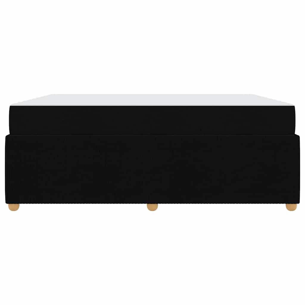 Sengestel Sort 180 x 200 cm Stof