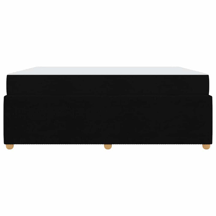 Sengestel Sort 180 x 200 cm Stof