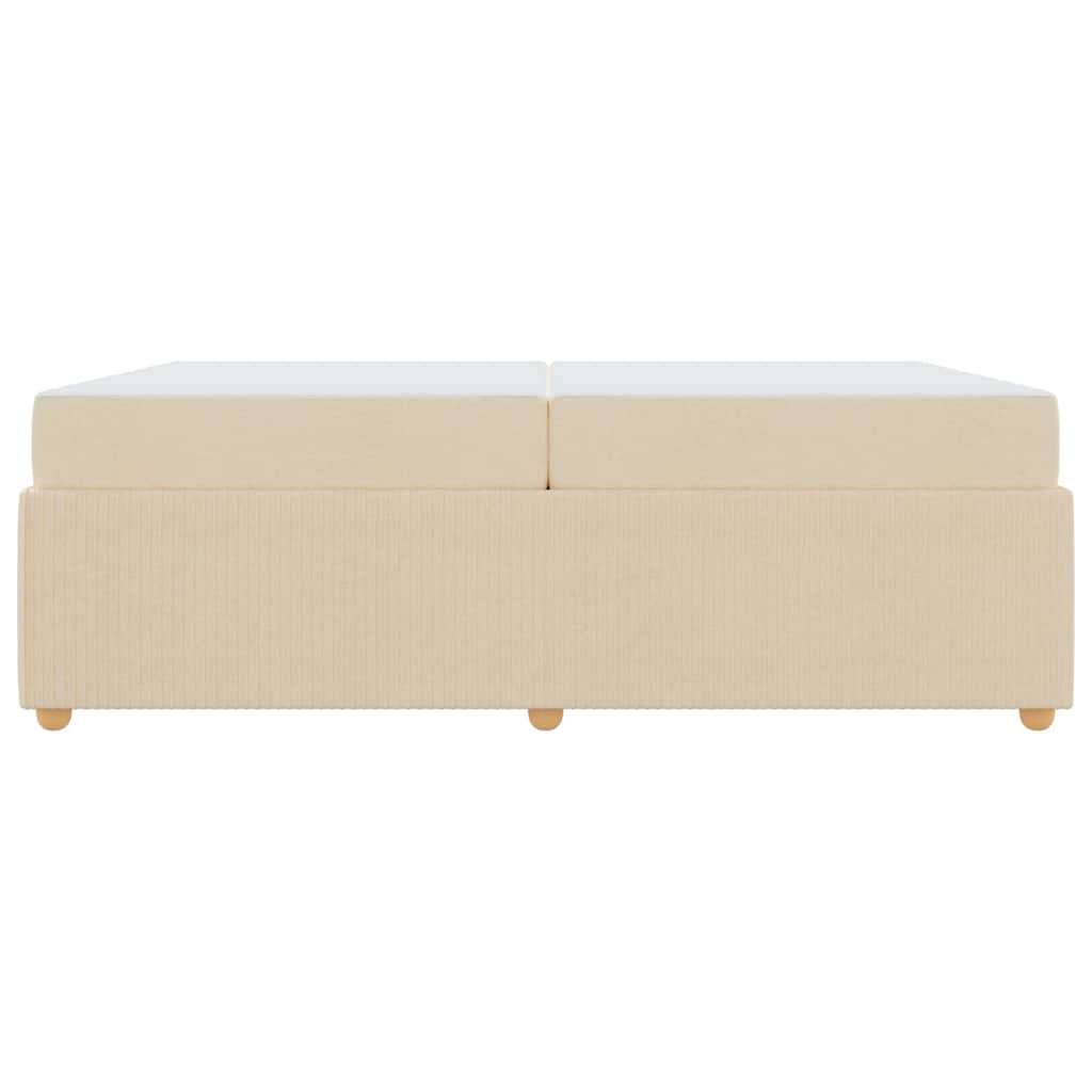 Sengestel Creme 200 x 200 cm Stof