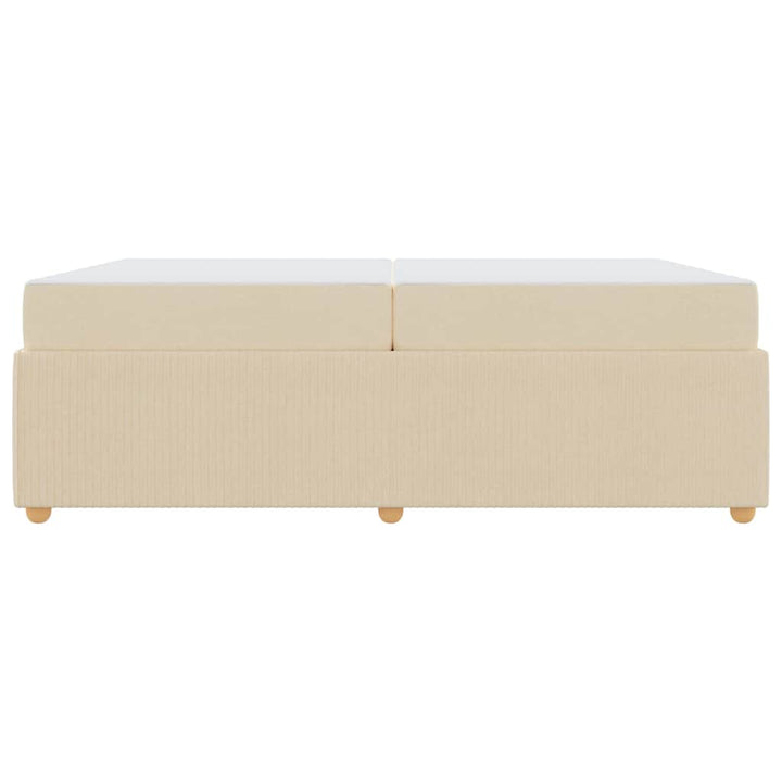 Sengestel Creme 200 x 200 cm Stof