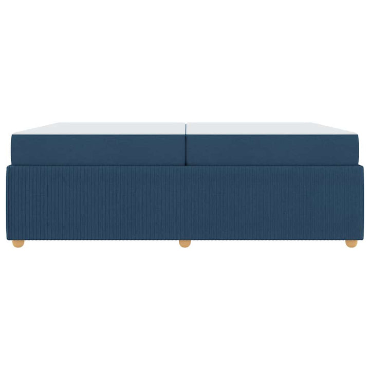 Sengestel Blå 200 x 200 cm Stof