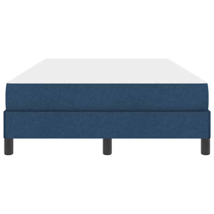 Box spring seng med madras Blå 120 x 200 cm Stof