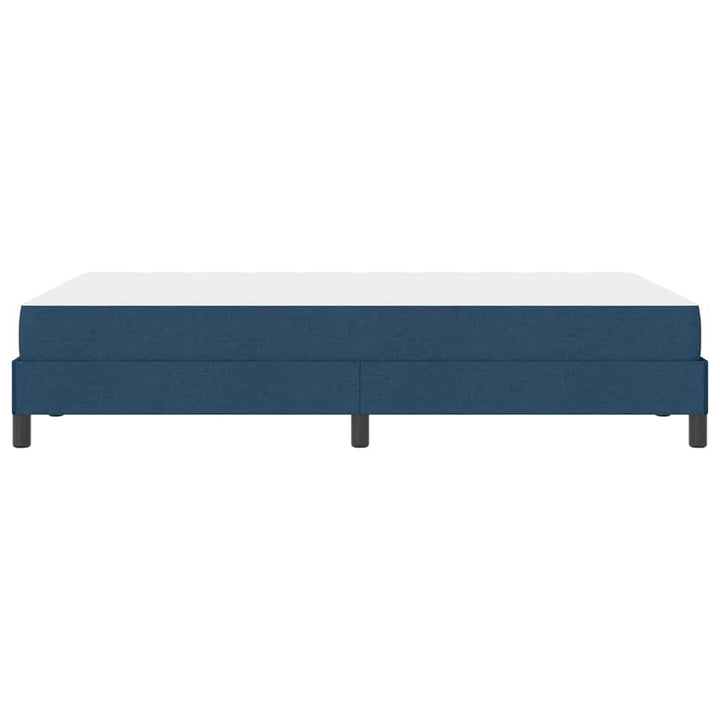 Box spring seng med madras Blå 120 x 200 cm Stof