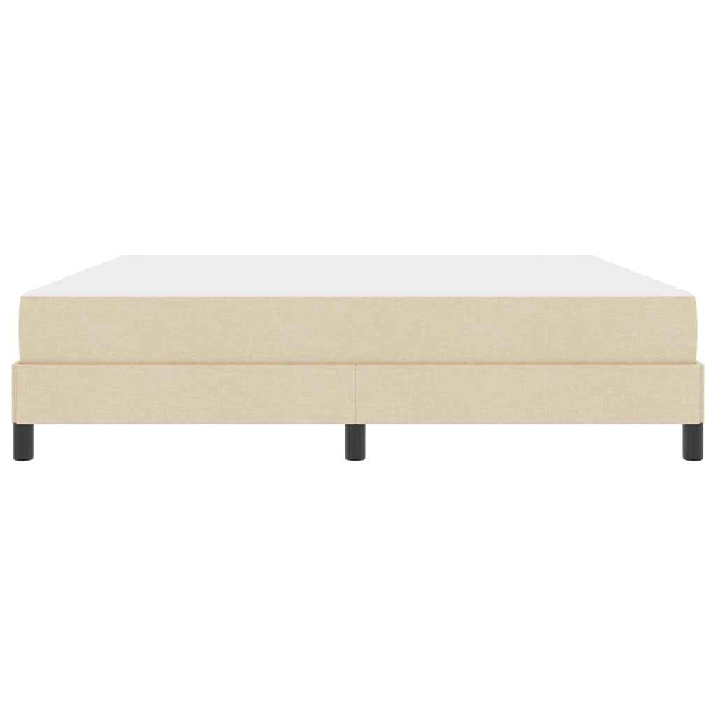 Box spring seng Creme 180 x 200 cm Stof