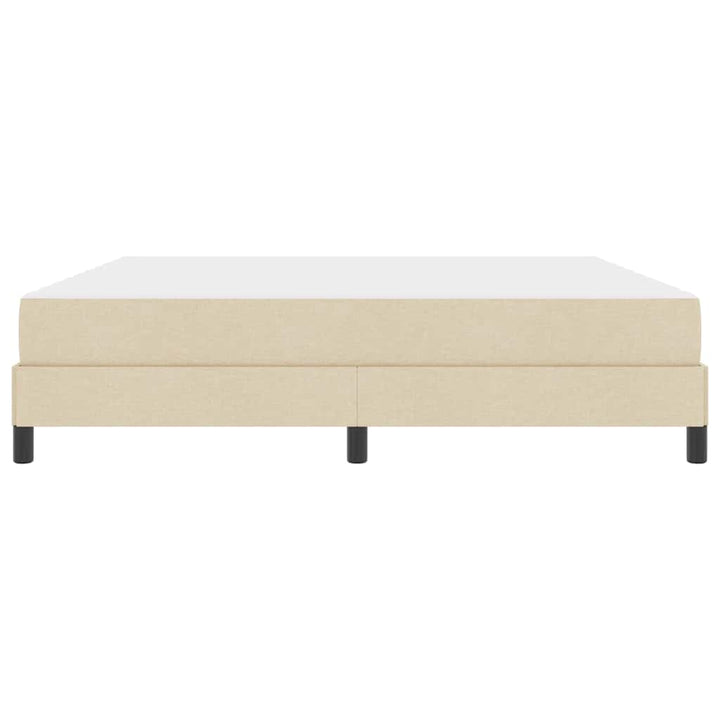 Box spring seng Creme 180 x 200 cm Stof