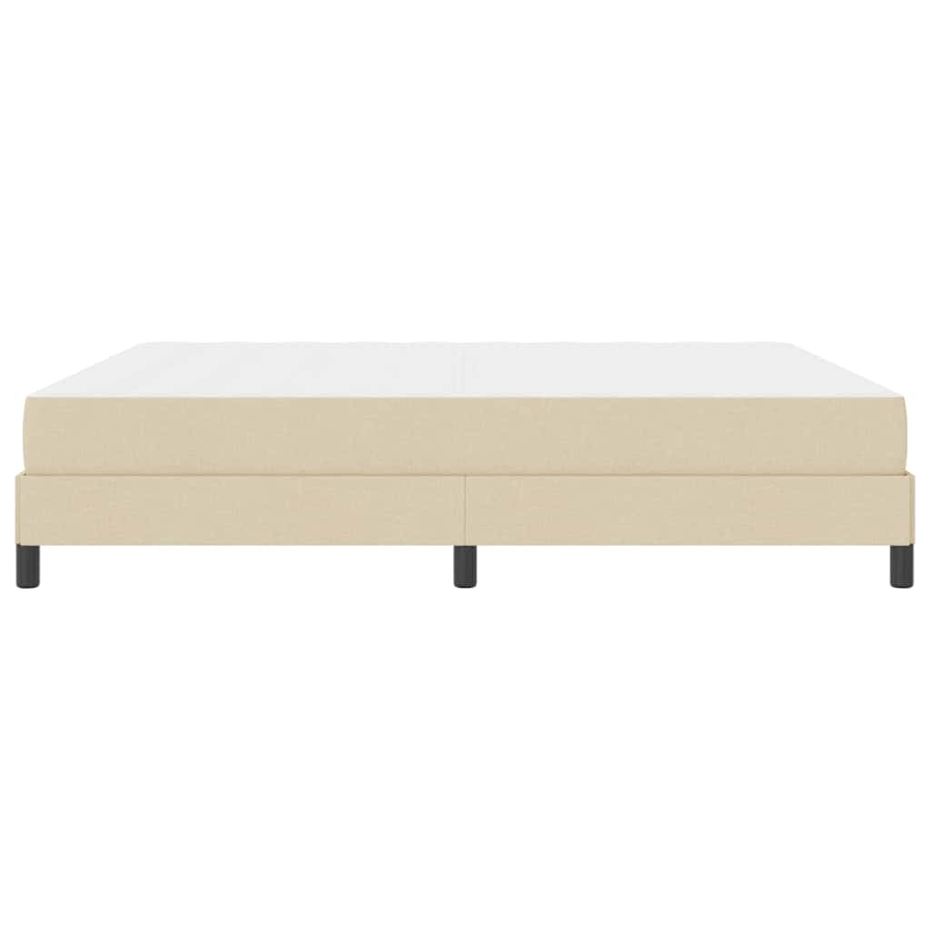 Box spring seng Creme 180 x 200 cm Stof
